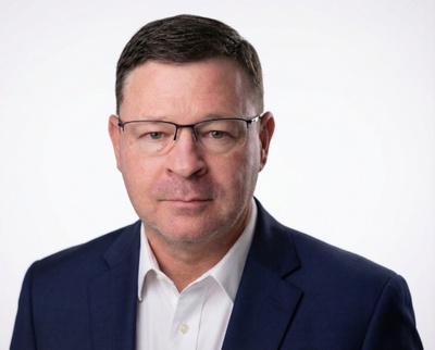 Professional AI headshot example created by HeadshotPro - male business portrait