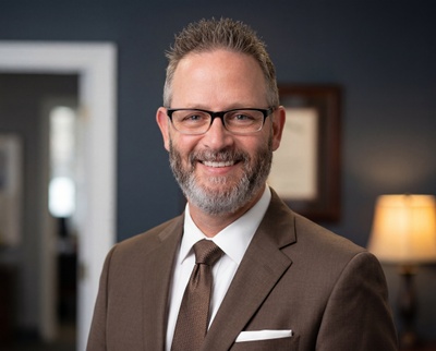 Professional AI headshot example created by HeadshotPro - male business portrait