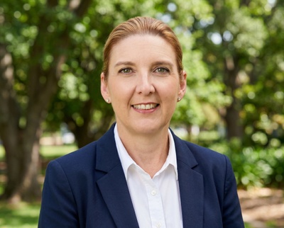 Professional AI headshot example created by HeadshotPro - female business portrait