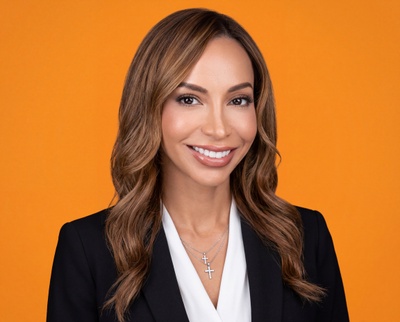 Professional AI headshot example created by HeadshotPro - female business portrait